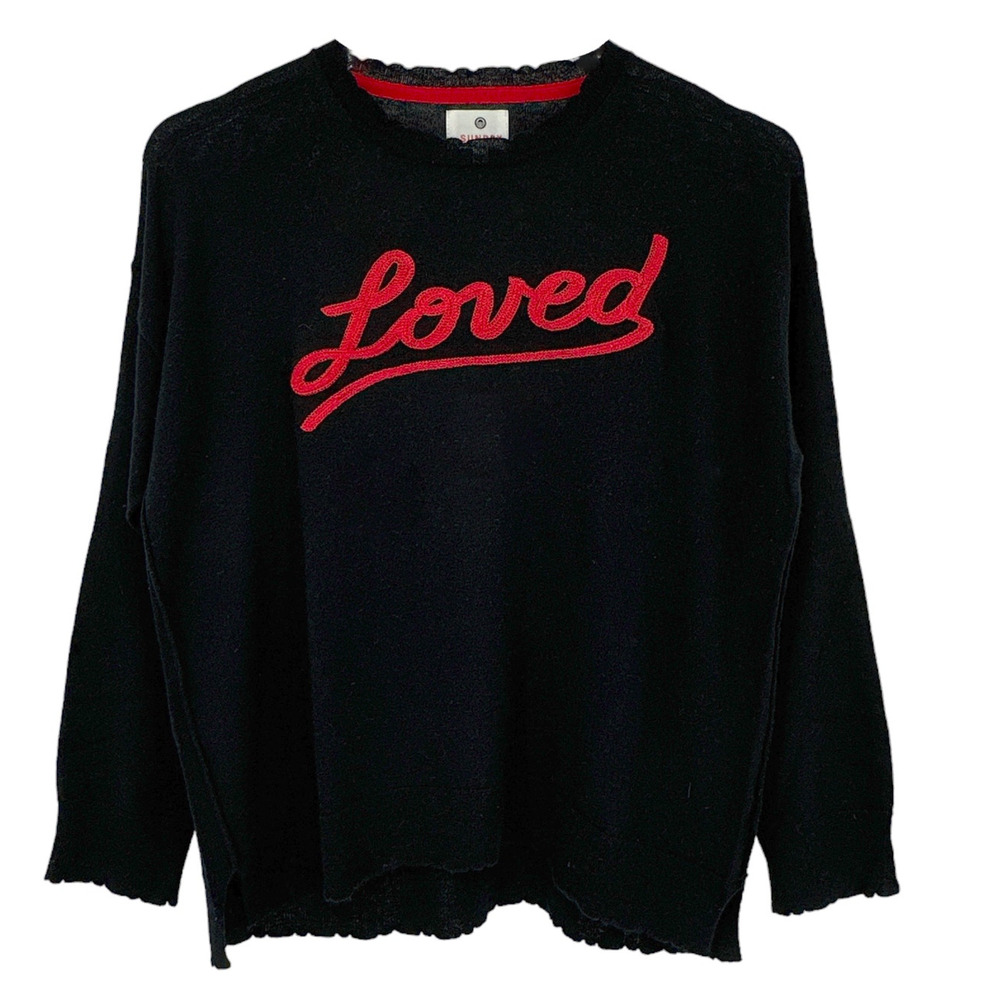 SUNDRY Loved Cashmere Blend Crew Neck Sweater XS